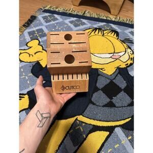 Vintage Cutco 18 Slot Knife Block